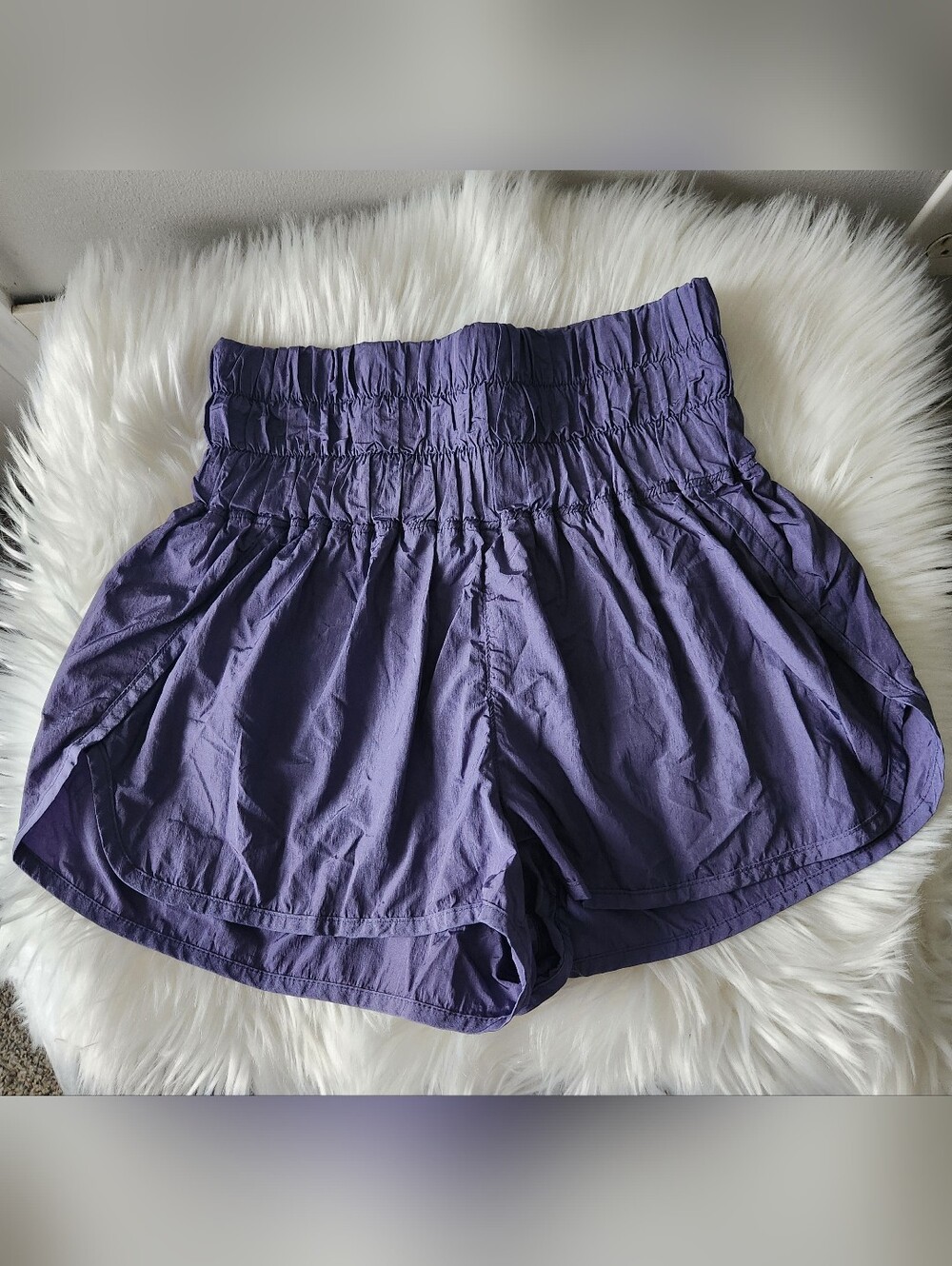 Free People Movement "The Way Home" Shorts Women purple Size Medium